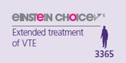 Provide your patients with long-term protection against recurrent VTE